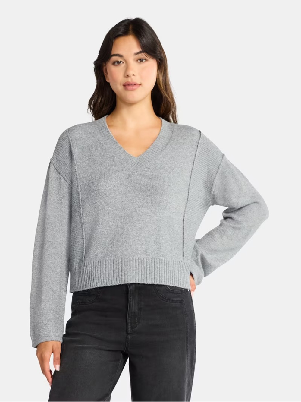 Time and Tru V-Neck Sweater